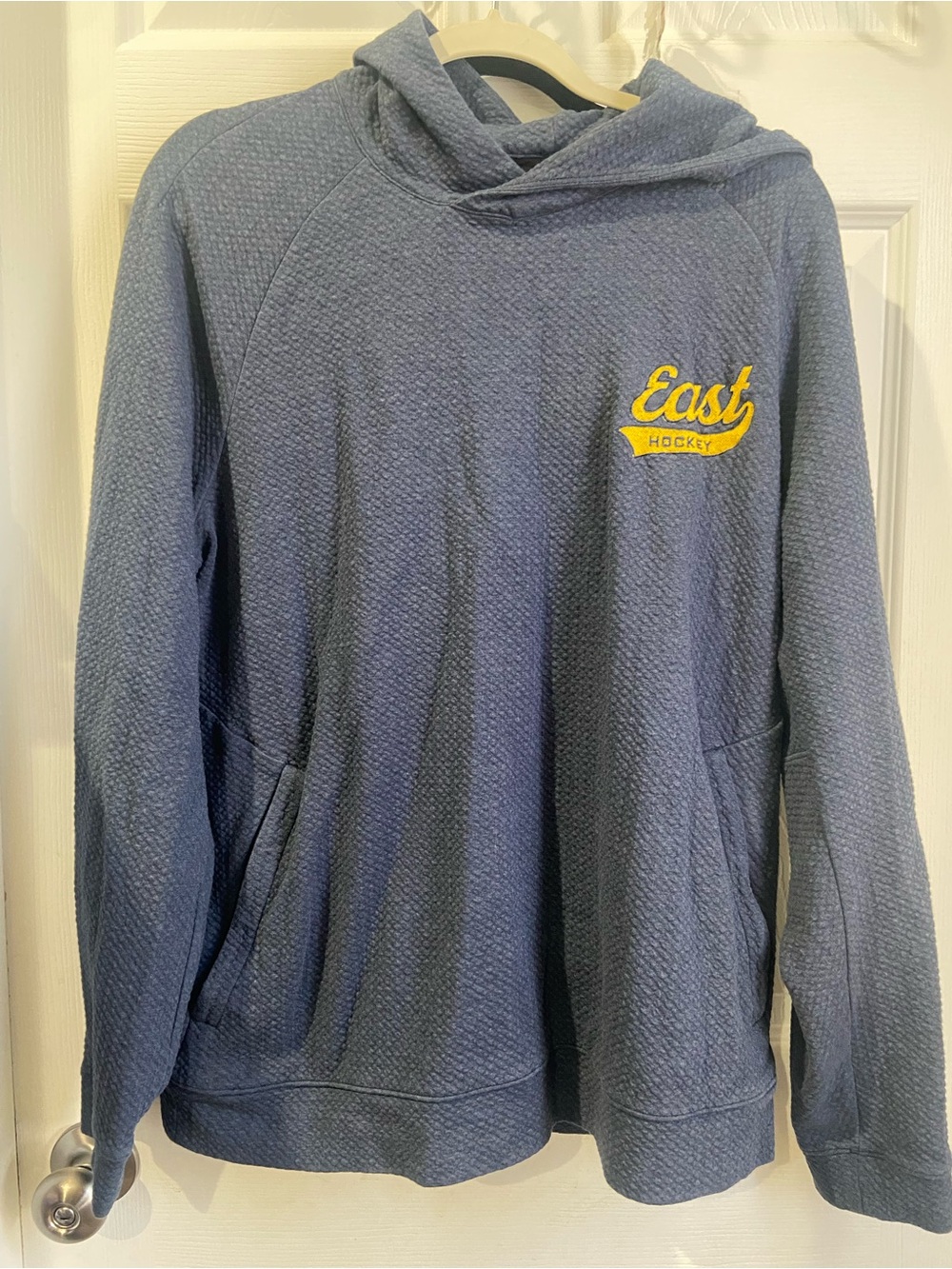 Hockey Men's Navy Hooded Pullover Sweatshirt